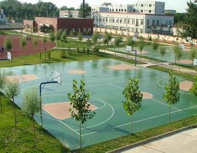 硅PU籃球場 硅PU籃球場