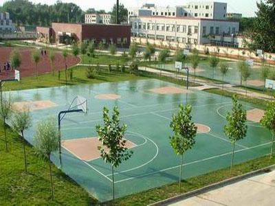 濱?？h化工園區(qū)籃球場