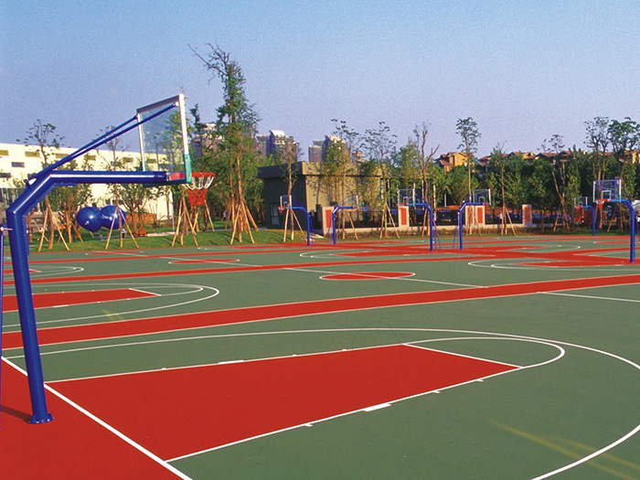 浙江筧橋空軍部隊籃球場