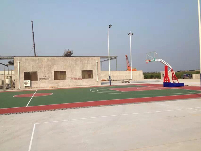 常州金壇廣亞集團籃球場
